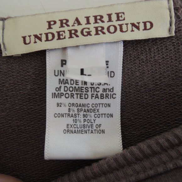 Prairie Underground Taupe Tunic Pockets L - Picture 6 of 6